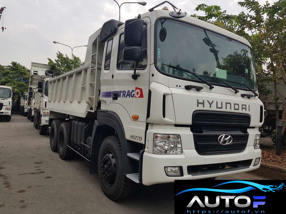 Giá xe ben Hyundai HD270 15 tấn 3 chân tại AutoF